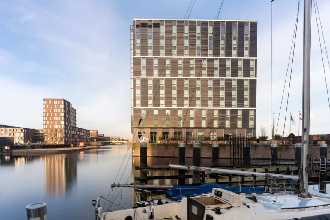 Four Elements Hotel Amsterdam Außenansicht
