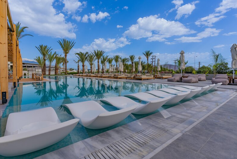 Georgioupolis Suites Kreta Poolbereich