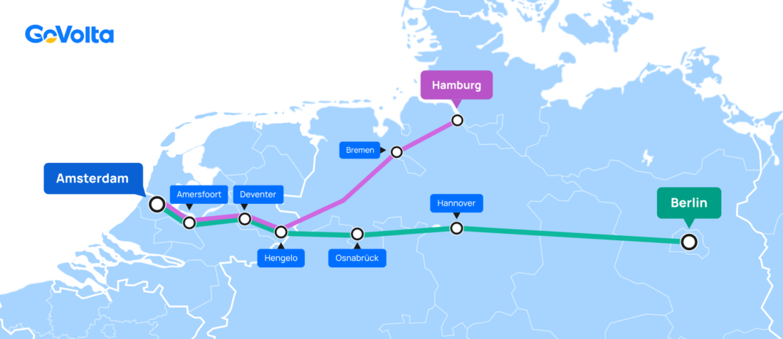 GoVolta Amsterdam Karte
