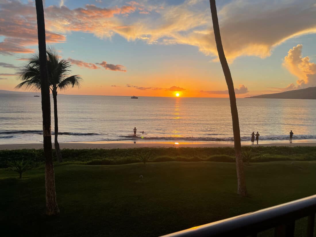 Hawaii Maui Sonnenuntergang