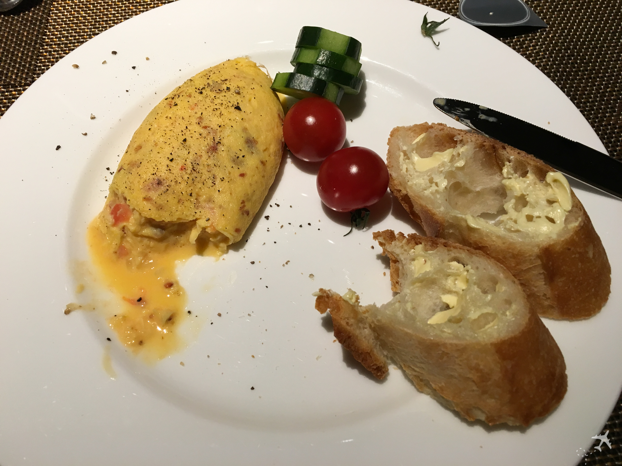 Hilton Tokyo Frühstück Omlett