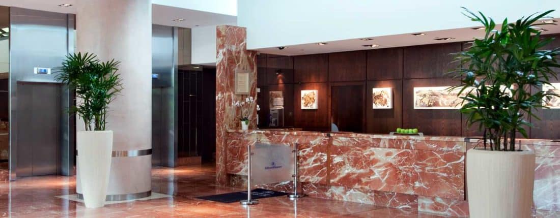 Hilton Strassbourg lobby