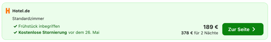 Hotel dasKAISER Preisvergleich Trivago
