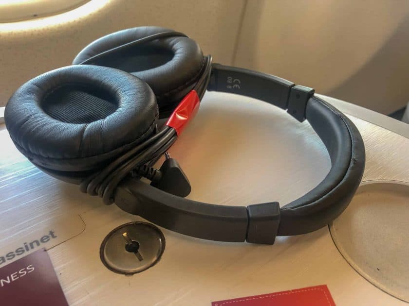 Iberia Business Class Headphones
