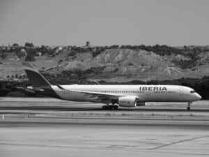 Iberia airbus a350 graufstufen