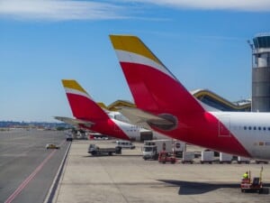 Iberia mehrere Flugzeuge