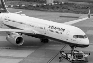 Icelandair Graustufen