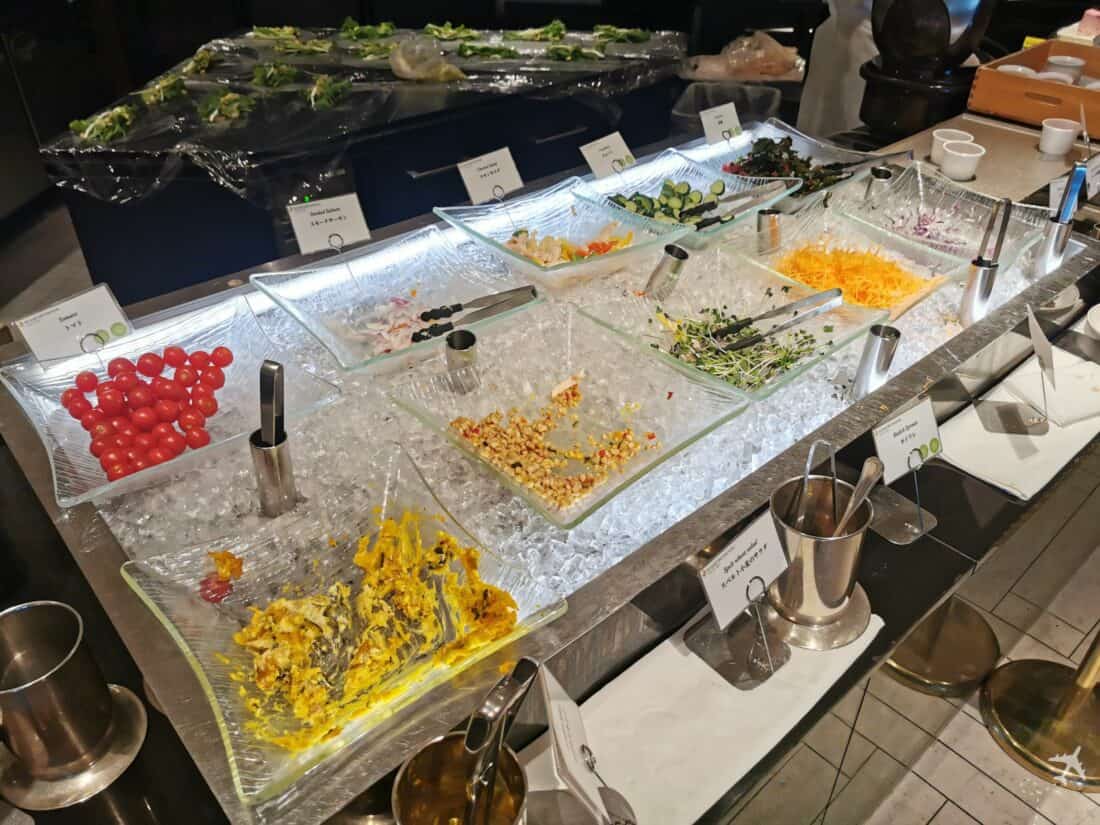 InterConti Tokyo Bay Fruehstueck Salate