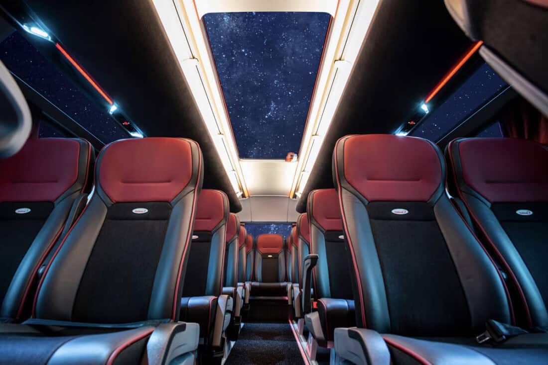 Itabus standard Comfort class seats