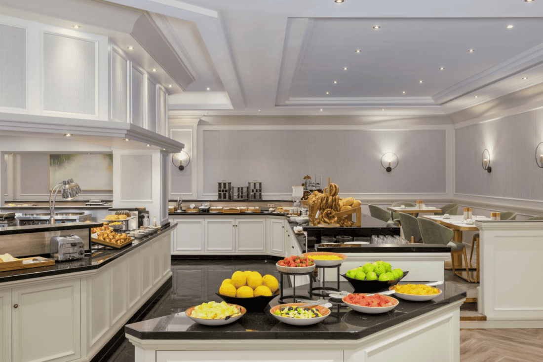 JW Marriott Berlin Breakfast Buffet