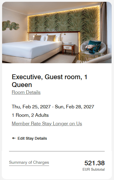 JW Marriott Berlin Executive Lounge Rates