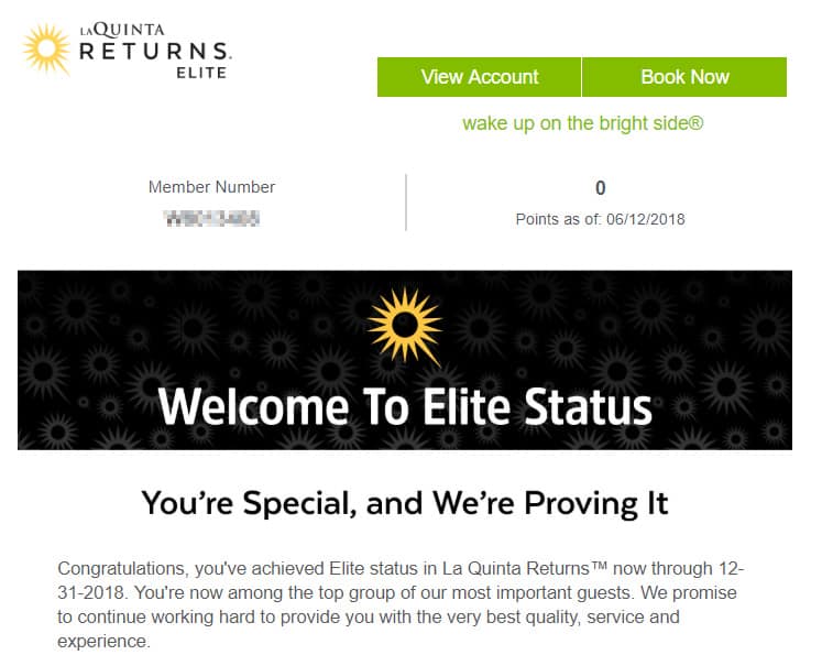 La quinta Returns Elite