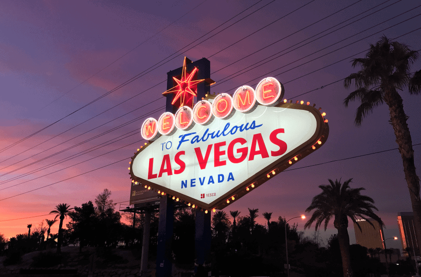 Las Vegas Sonnenuntergang