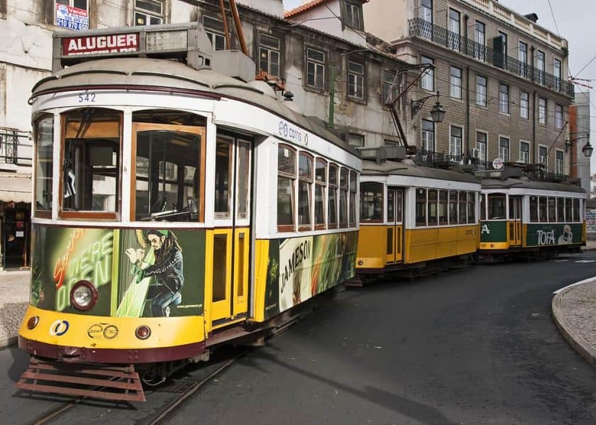 Lissabon Straßenbahnen