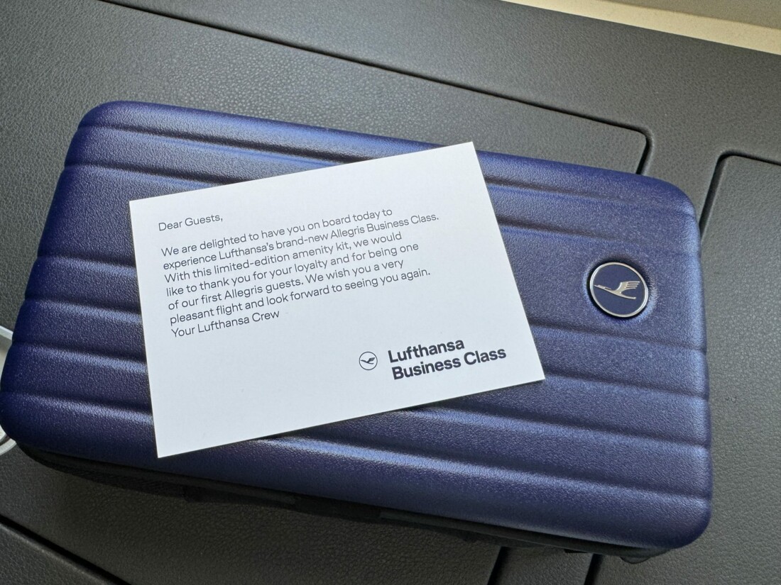 Lufthansa Allegris Business Amenity Kit Limited Edition