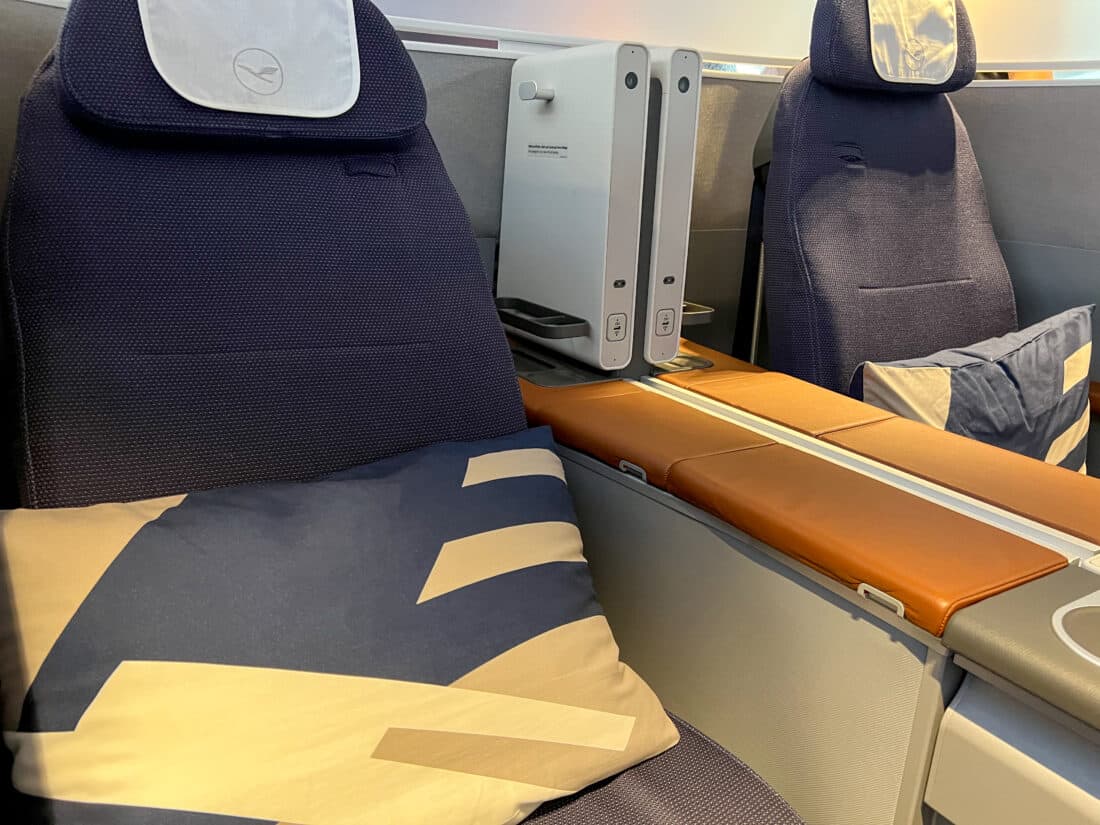 Lufthansa Allegris Business Class Sitze 2