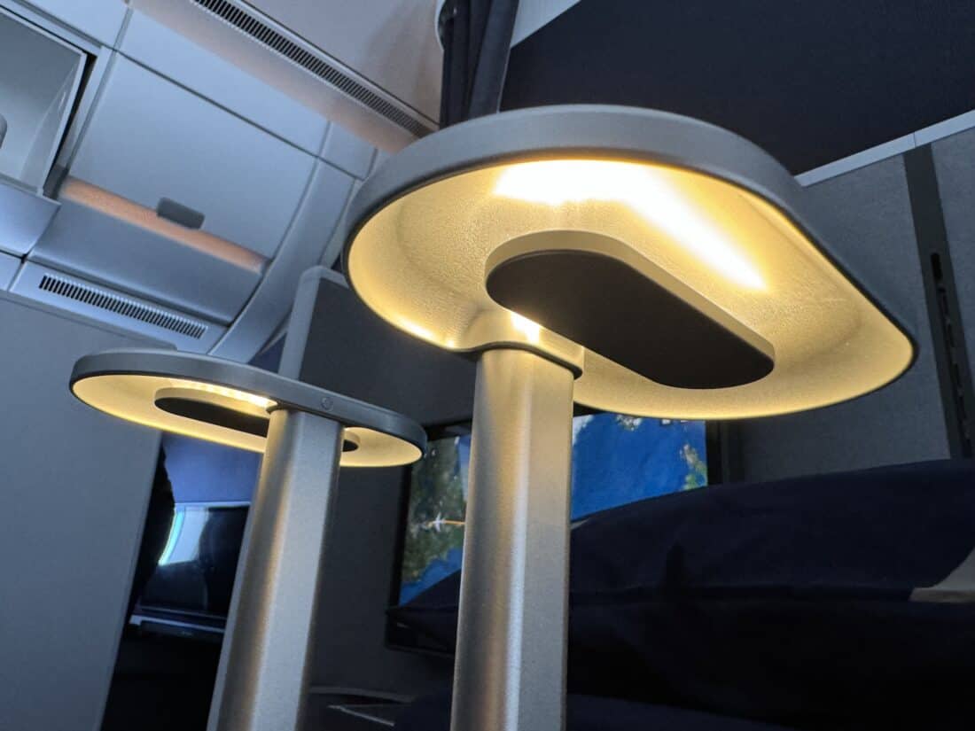 Lufthansa Allegris Business Suite Lampen