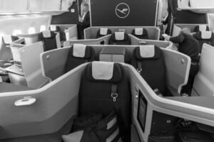 Lufthansa Allegris Graustufen