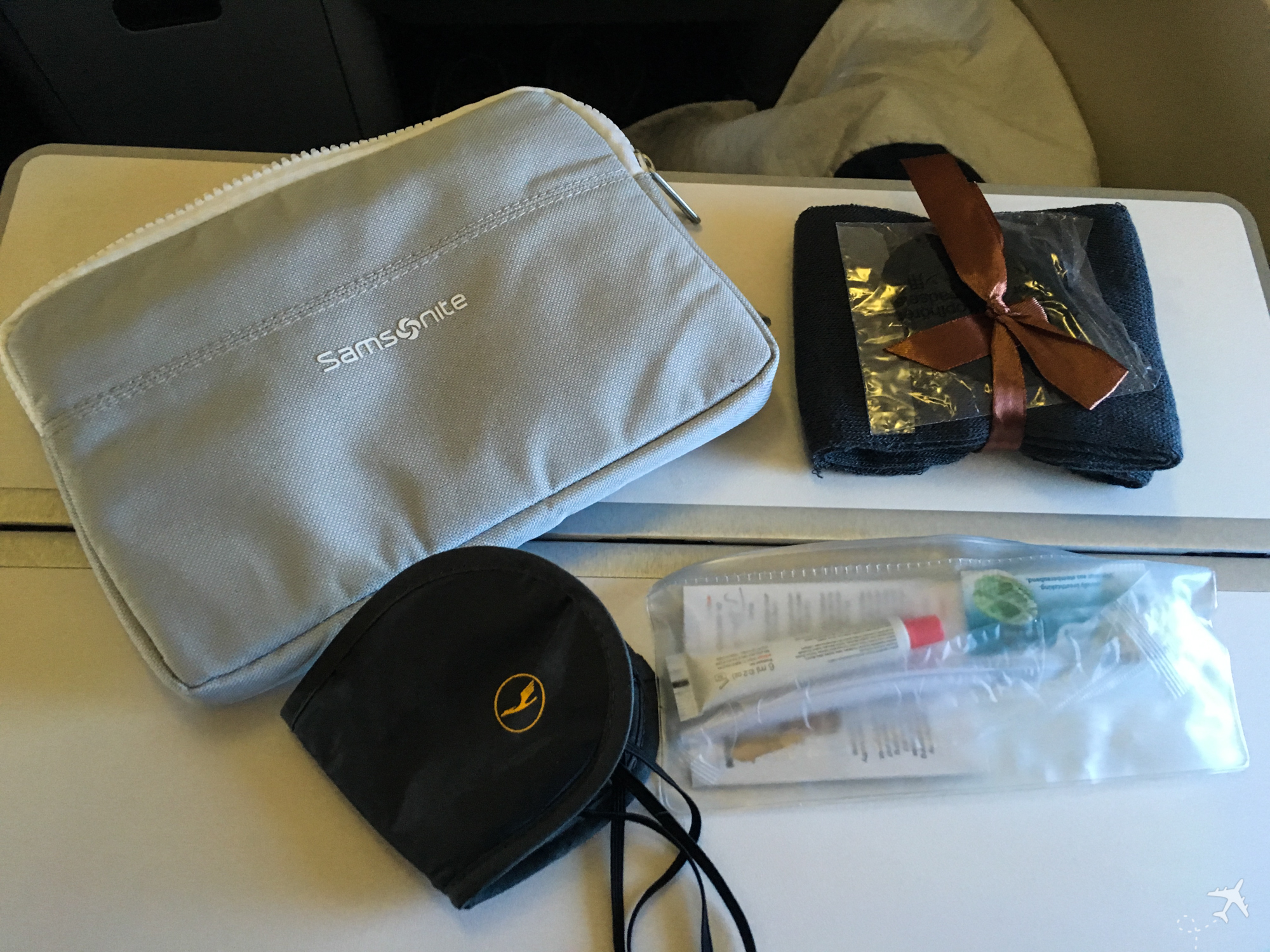 Lufthansa Business Class Amenity Kit Inhalt