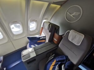 Lufthansa Business Sitz 747 Oberdeck
