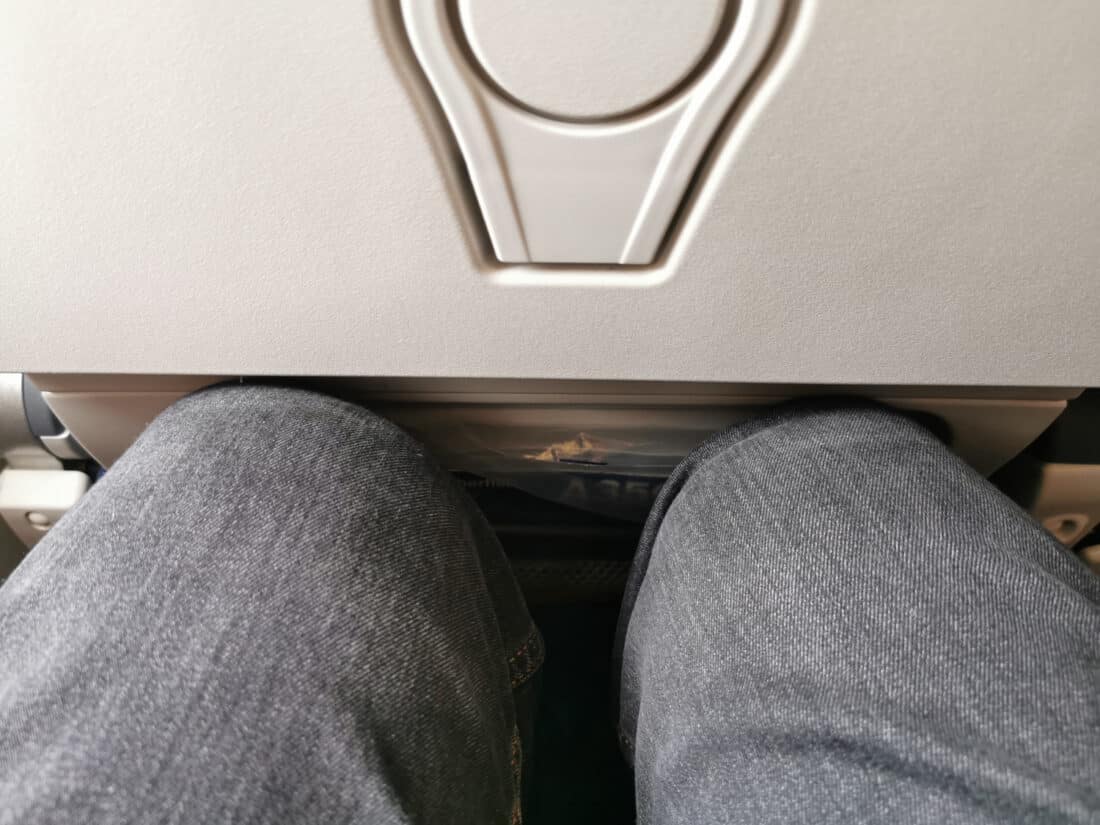 Lufthansa MUC YYZ A350 Sitzabstand
