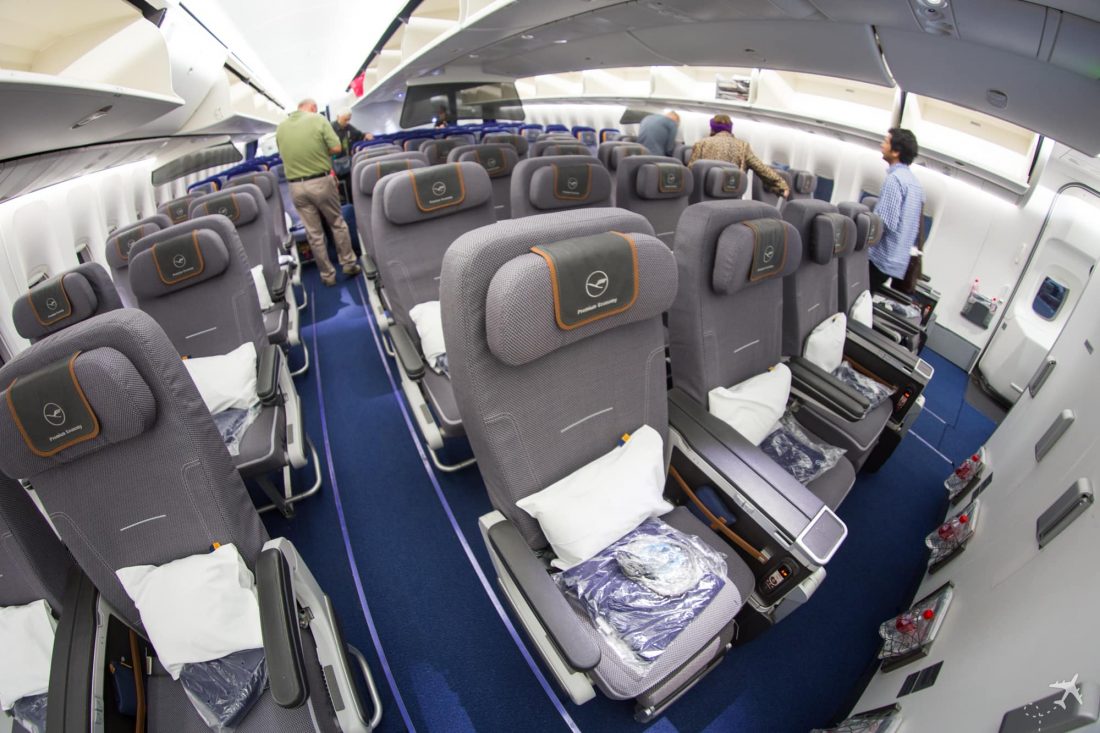 Lufthansa Premium Economy Class Boeing 747-8i