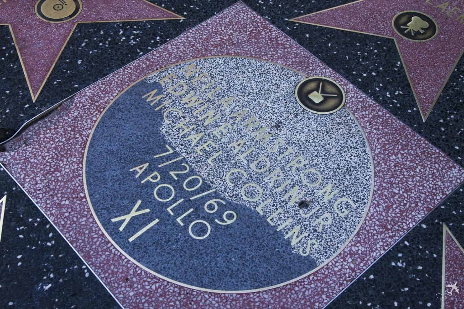 Apollo XI Walk of Fame Los Angeles, USA