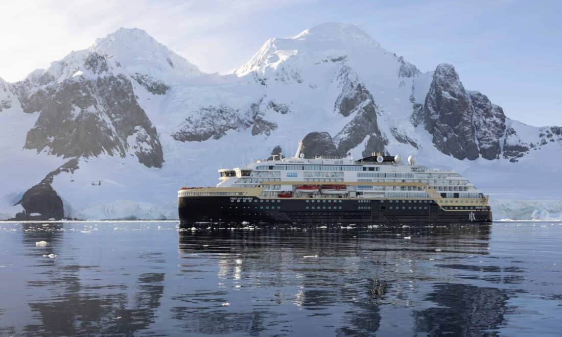 MS Fridtjof Nansen - Au&szlig;enansicht