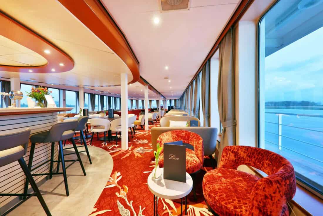 MS Lisabelle - Lounge mit Bar