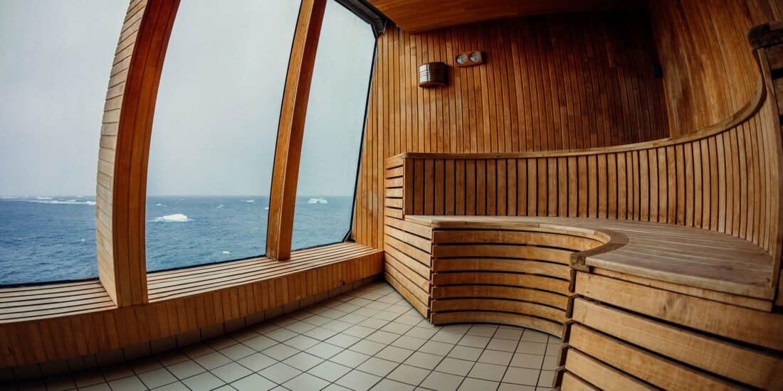MS Trollfjord sauna