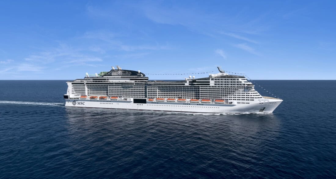 MSC Grandiosa - Außenansicht