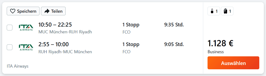 MUC nach RUH, 18.03. – 26.03. — Mozilla Firefox 20