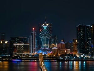 Macau bei Nacht