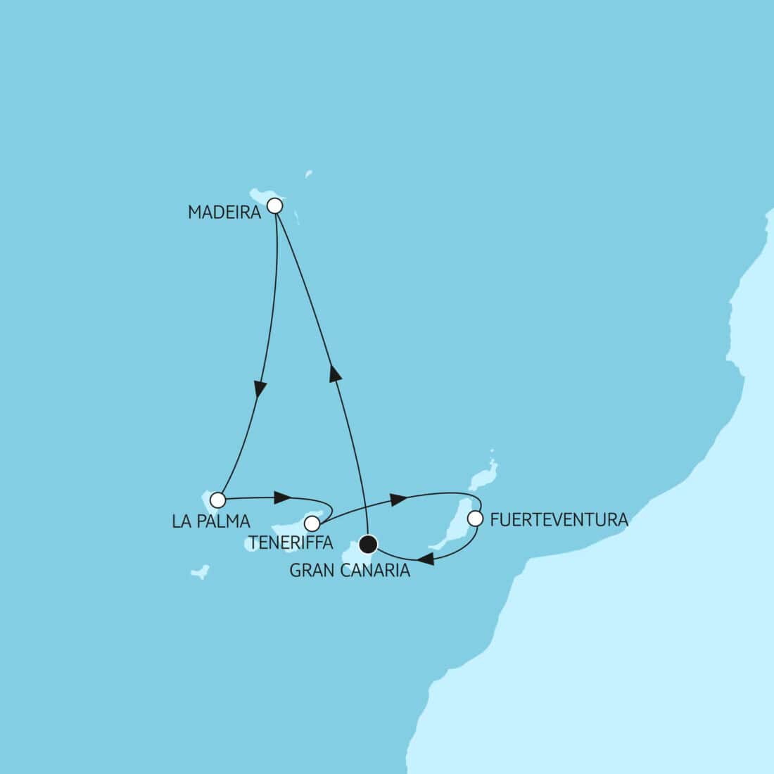 Mein Schiff 7 - Kanaren mit Madeira