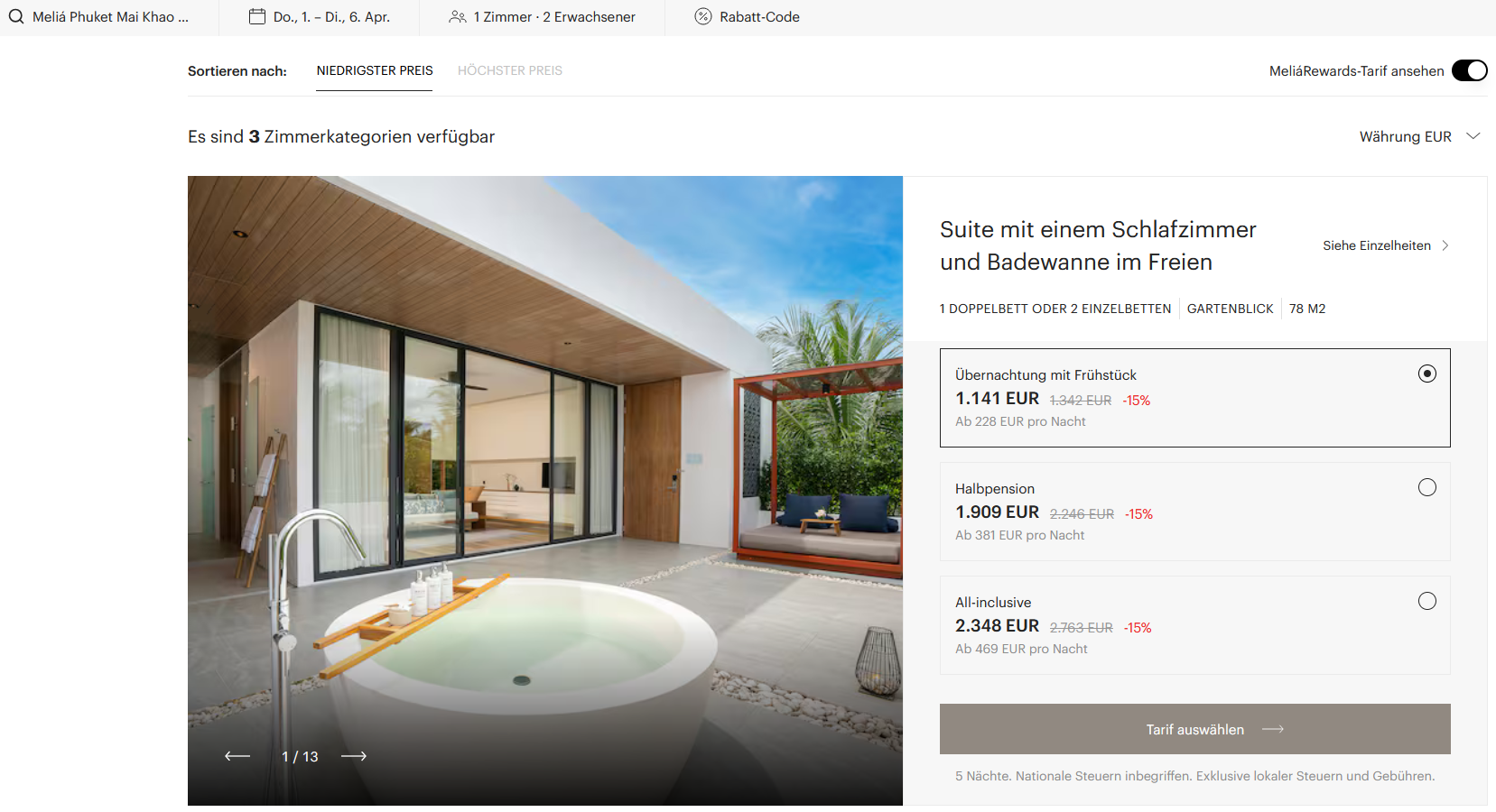 Melia Phuket Mai Kao Melia 1191