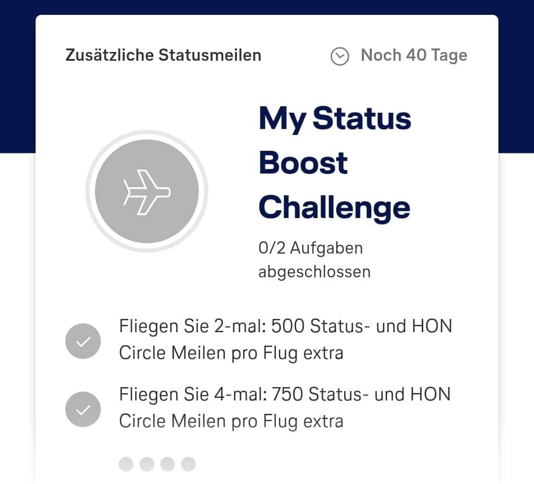 Miles More Status Boost Challenge