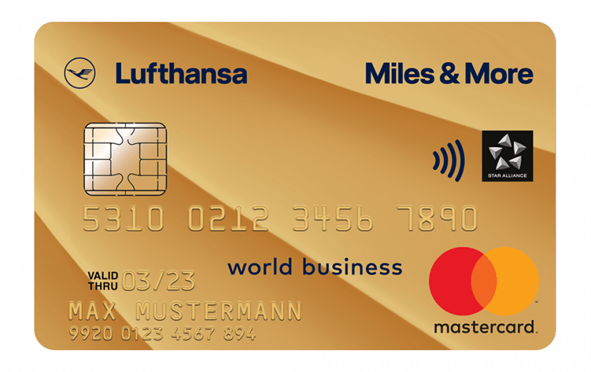 Miles&More Kreditkarte Gold Business