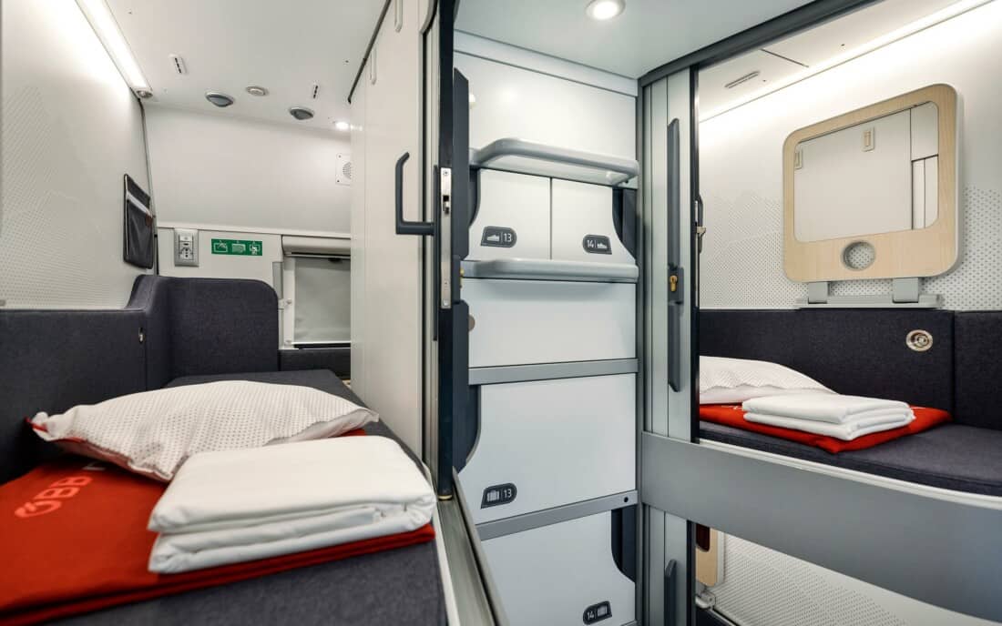 Mini Cabins Nightjet neue Generation