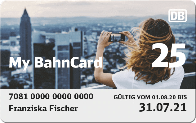 My Bahncard 25