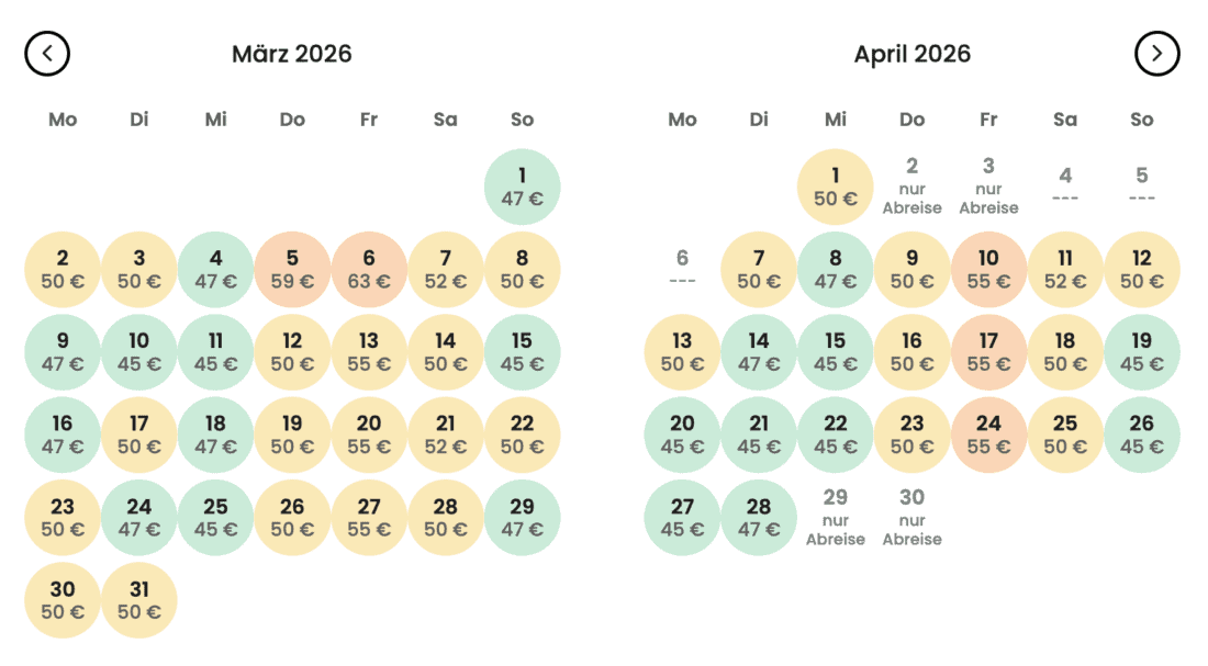 Mythenresort Heimdall Preiskalender
