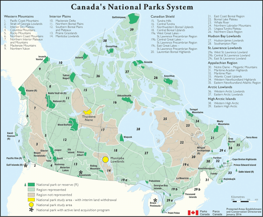 Nationalparks Kanada