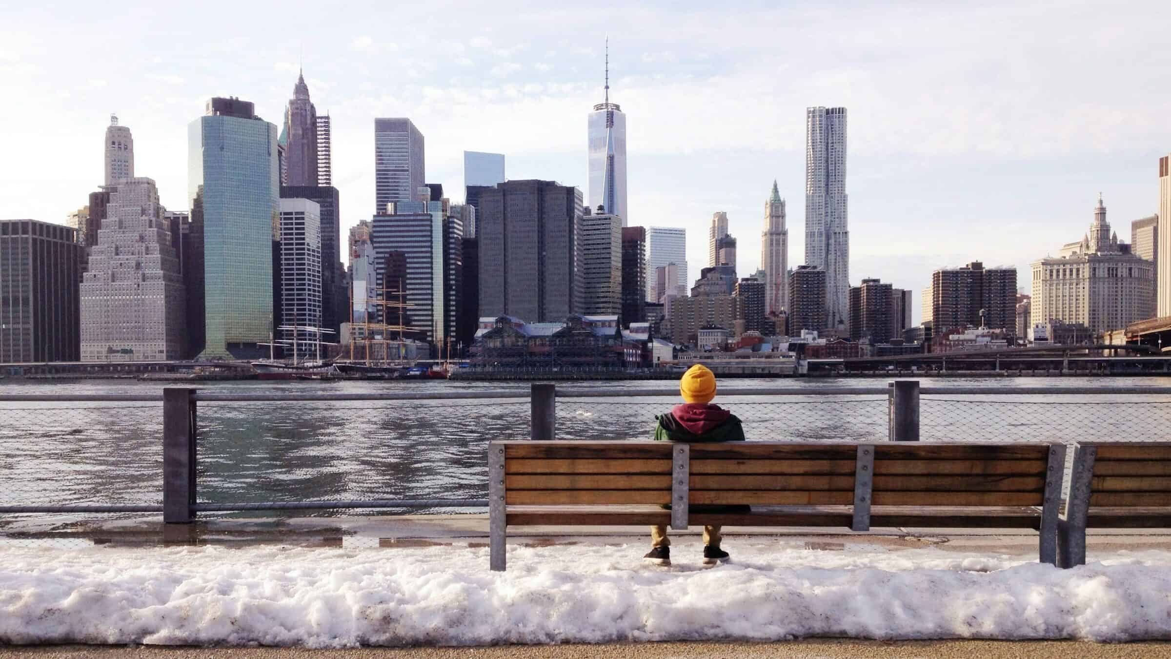 New York Winter Aussicht