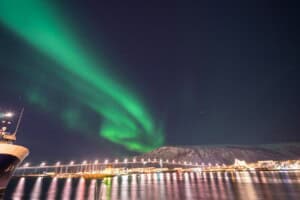 Nordlicht über Tromsø
