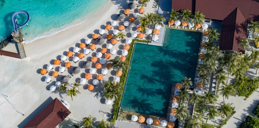 OBLU Xperience Ailafushi Aerials and Generics X360 Pool Bar Aerial