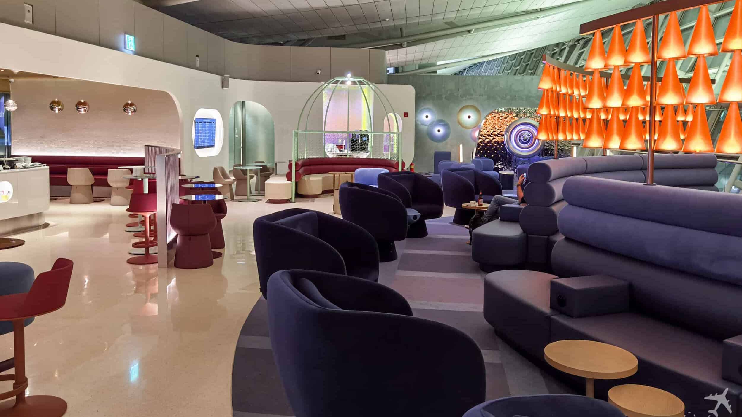 Oneworld Lounge ICN Sitze