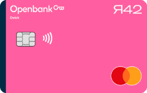 Openbank R42 Mastercard Debit strawberry