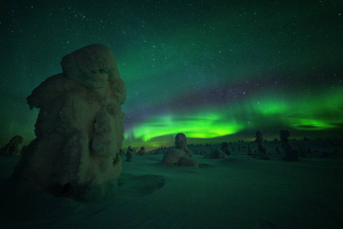 Polarlichter Lappland Finnland