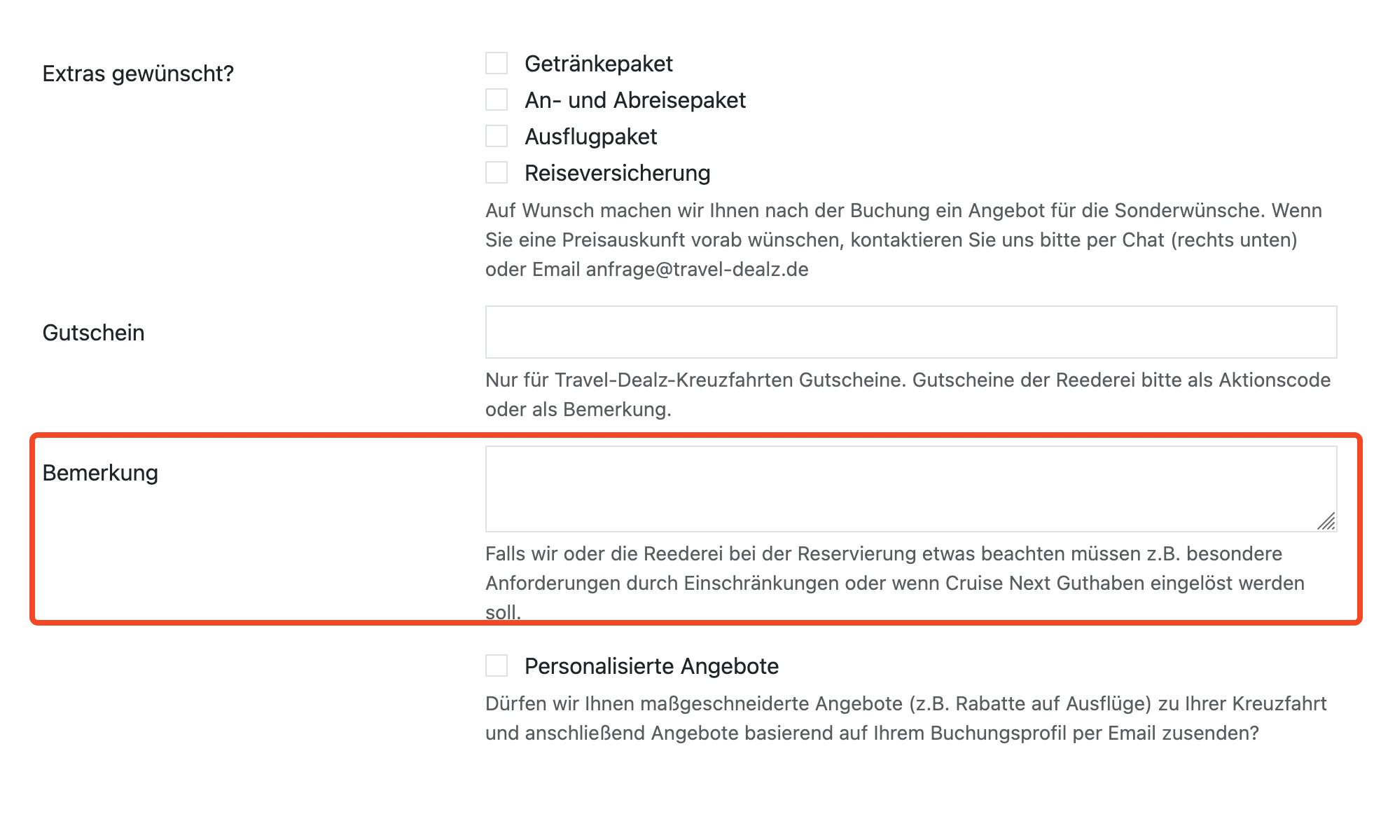 Ponant Einlösung Gutscheincode