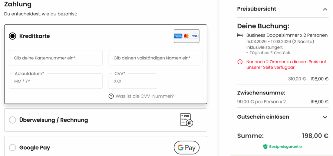 Preisvergleich Best Western Travelcircus