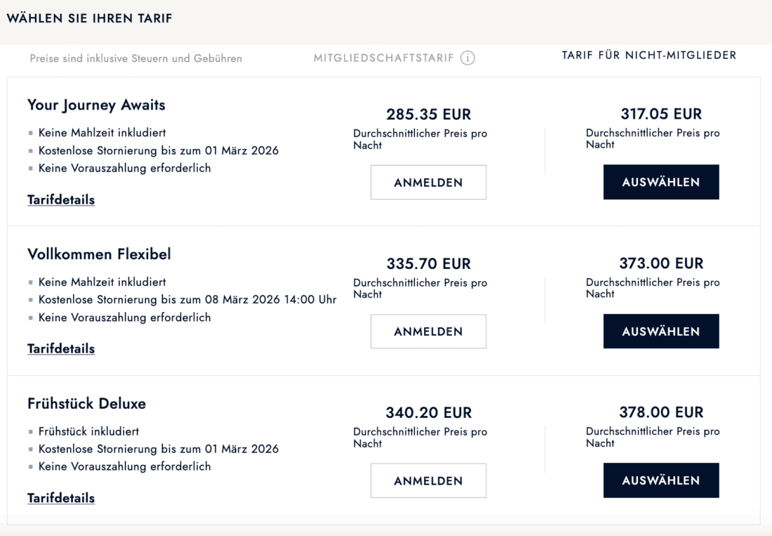 Preisvergleich Hotel Adlon Kempinski Berlin